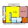 ソレーユ野路 1LDKの間取り