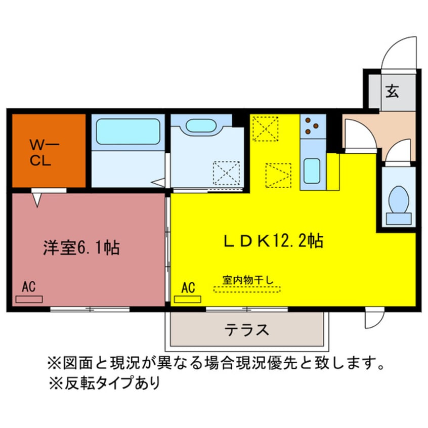 間取図 ソレーユ野路