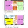 ロワジール伊奈 3DKの間取り