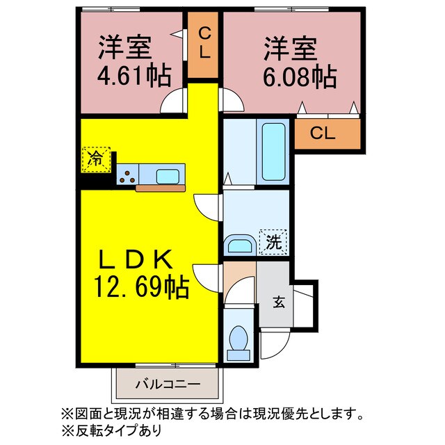 間取り図 ブランビエン