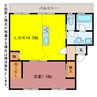 アルフィーネ東曙 1LDKの間取り