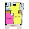 sarasota ROWA 1LDKの間取り