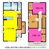 長屋おがさわら和の家　新屋町 2LDK+Sの間取り
