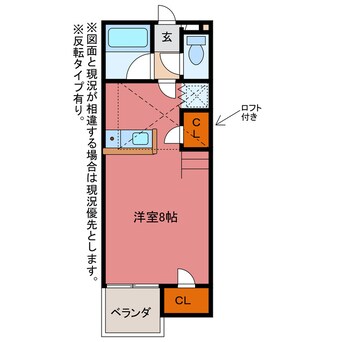 間取図 セザンヌ牛久保