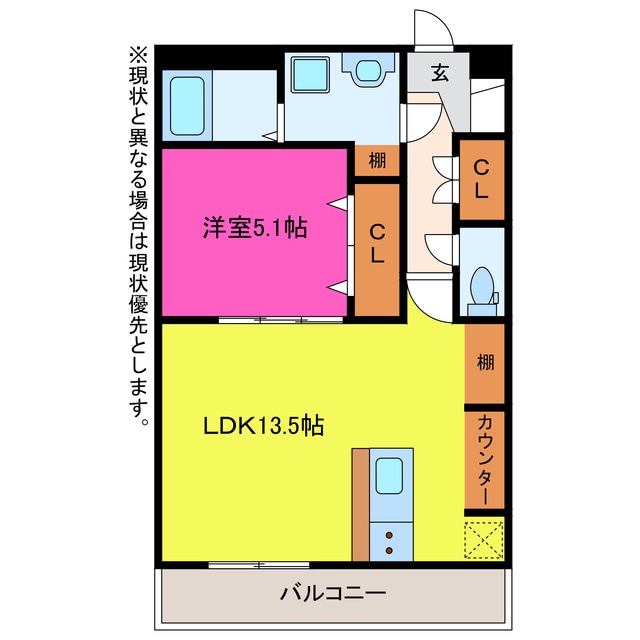 間取り図 ル・シヤージュ