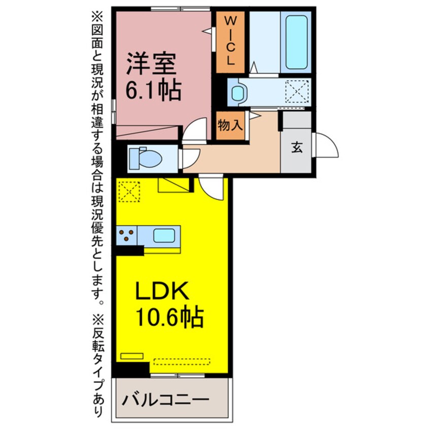 間取図 ミエル　ノール