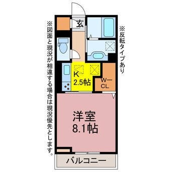 間取図 D-square古宿町