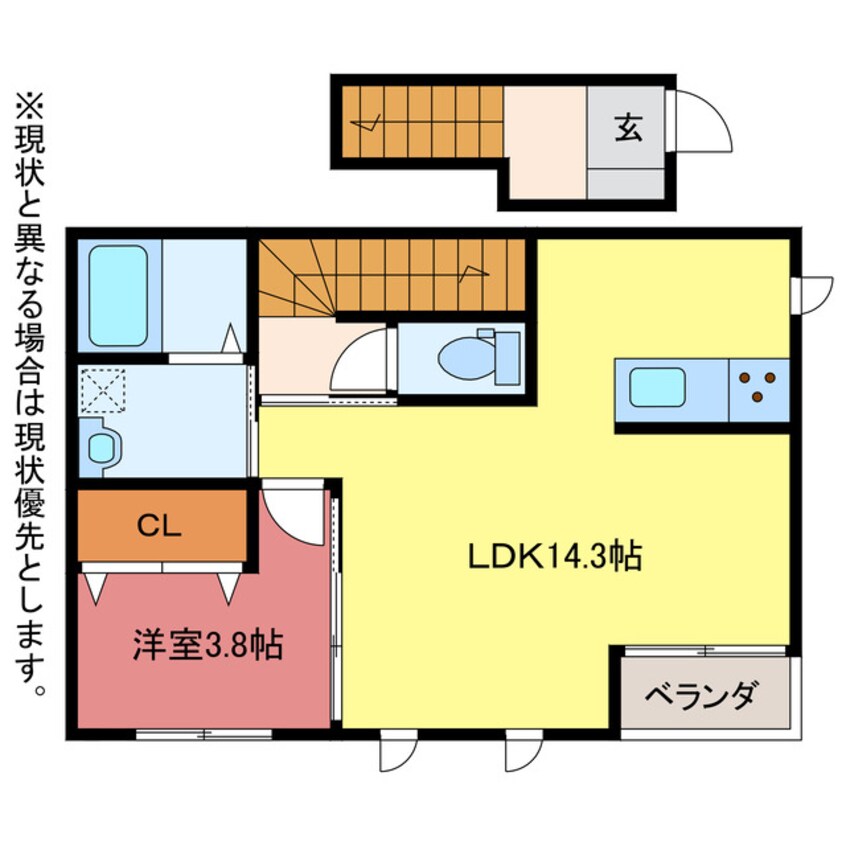 間取図 カーサ伊奈