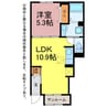 グレイスエイト 1LDKの間取り