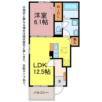 間取図 アペ・伊奈