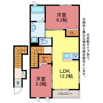 間取図 アベニール