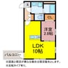 Le Ciel 1LDKの間取り