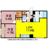 シャーメゾンＫｏｕ 2LDKの間取り