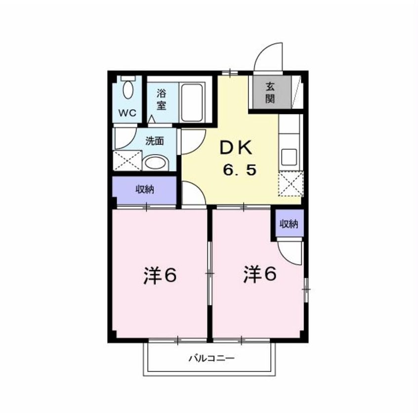 間取図 アネックス山王