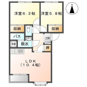 間取図 日の出Ⅱ