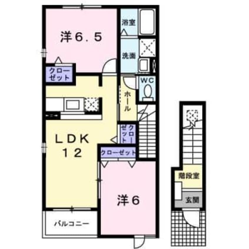 間取図 ハイツクレイン