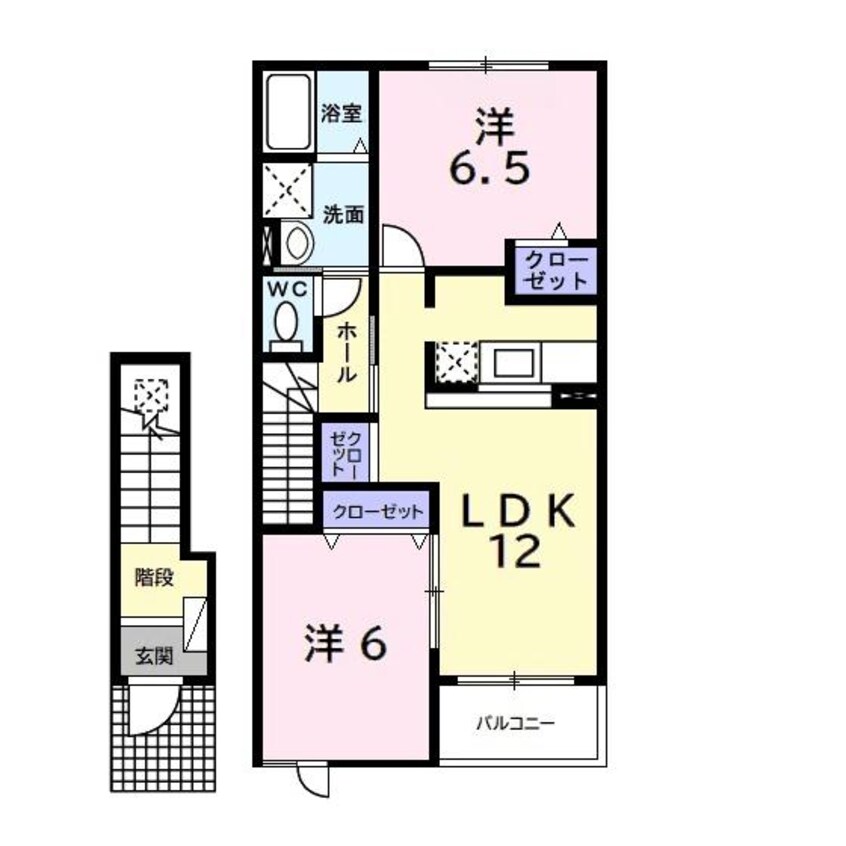 間取図 ハイツクレイン