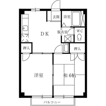 間取図 グリーンハイツＡ
