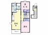 メゾンブリーズⅠ 2DKの間取り