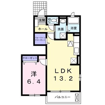 間取図 アカデミアハイツＢ