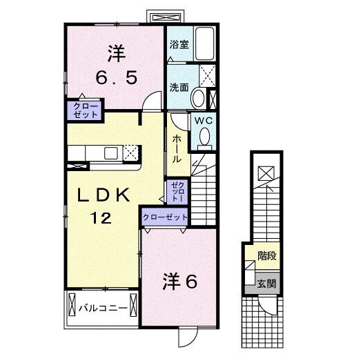 間取り図 ブローテ