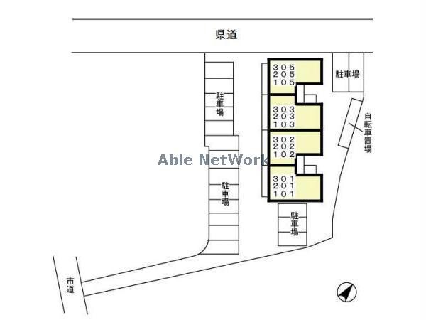 敷地内配置図 ベイコート