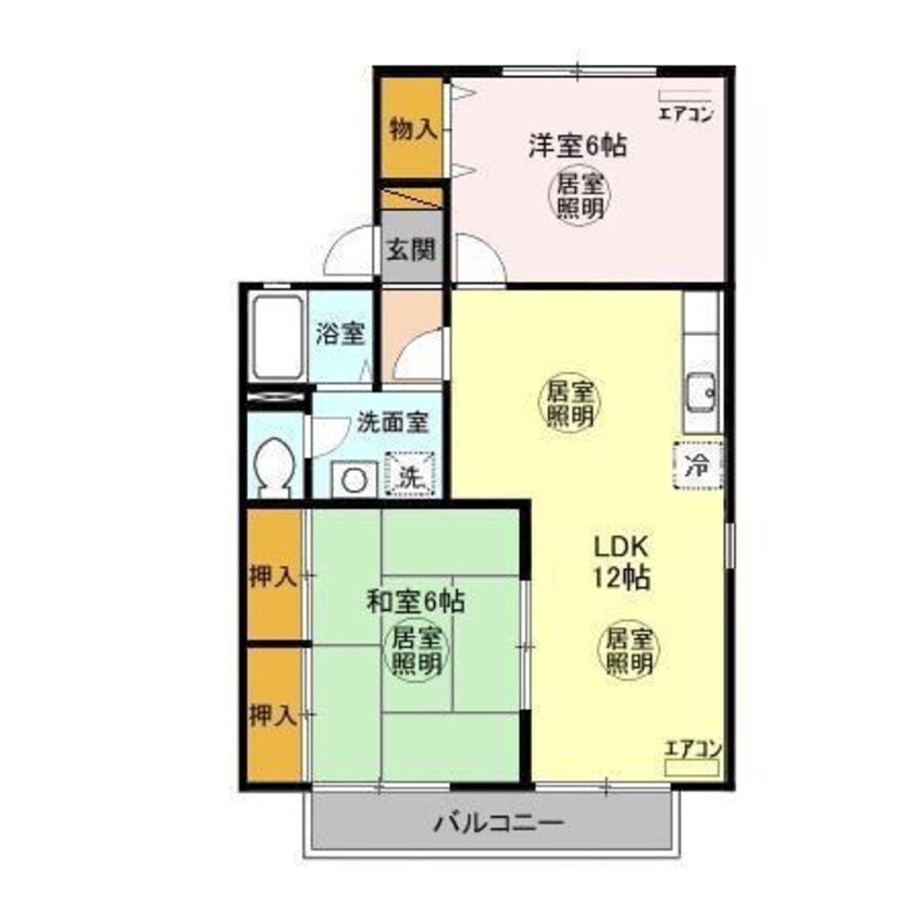 間取図 サンフラワー(木更津市)
