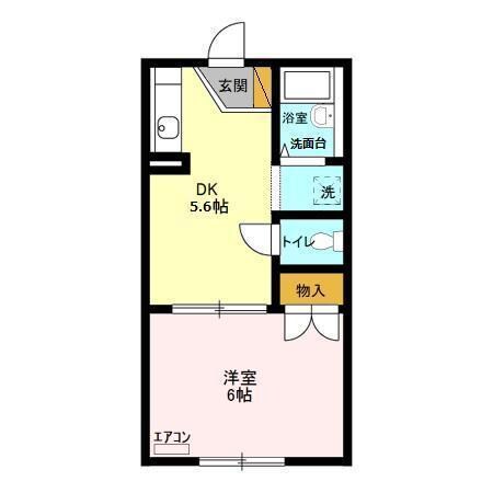 間取り図 エルザ南久保