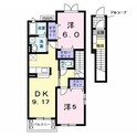 ドウベルメゾンⅡの間取図