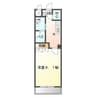 Sky-Mansion(スカイマンション) 1Kの間取り