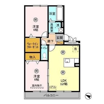 間取図 ルヴァンコート壱番館