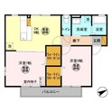 サンパティークＣの間取図