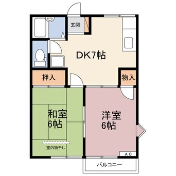 間取図 ハイネス久保田