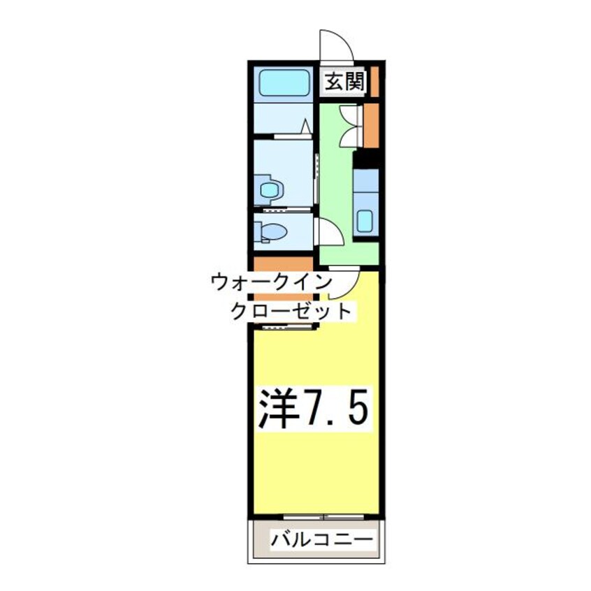 間取図 エルシオン京葉