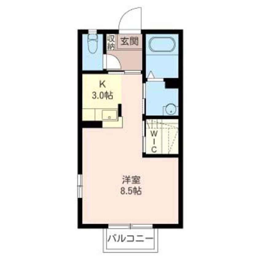 間取図 ジュネスコート