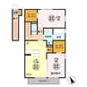 ＷＩＴ木更津 2LDKの間取り