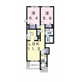 間取図 エテルノディッチャ