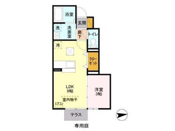 間取図 ルミエール瑞穂　壱番館