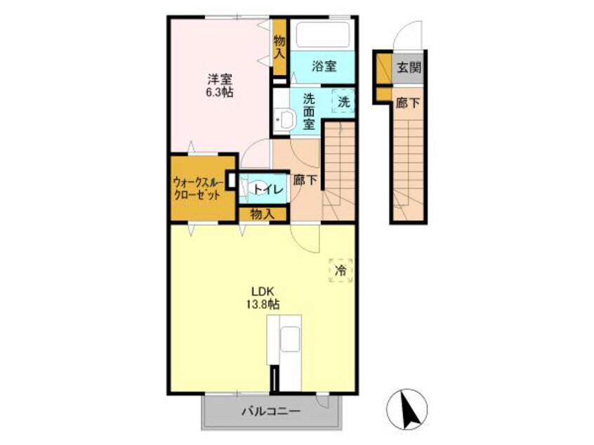 間取図 フェリジータ