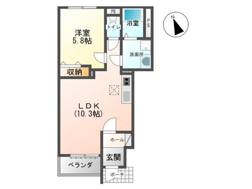 間取図 グランツ(木更津市)