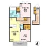 TIARAⅢ　ティアラ3 2LDKの間取り