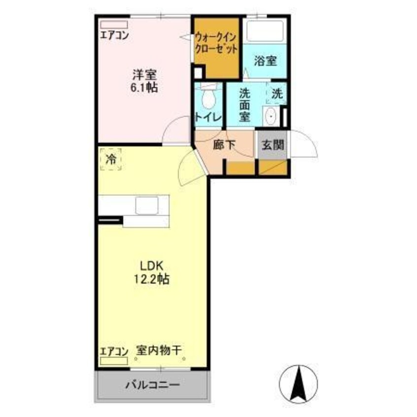 間取図 メゾンあき
