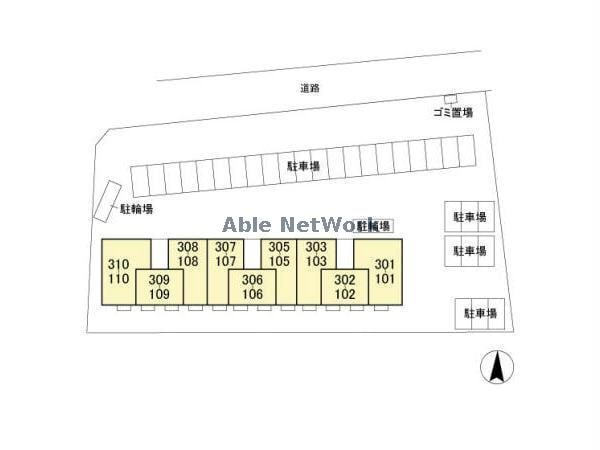 平面詳細図 メゾンあき
