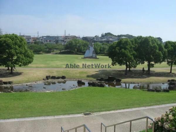中清水緑地(公園)まで1104m グリーンリーブス港南台Ⅰ