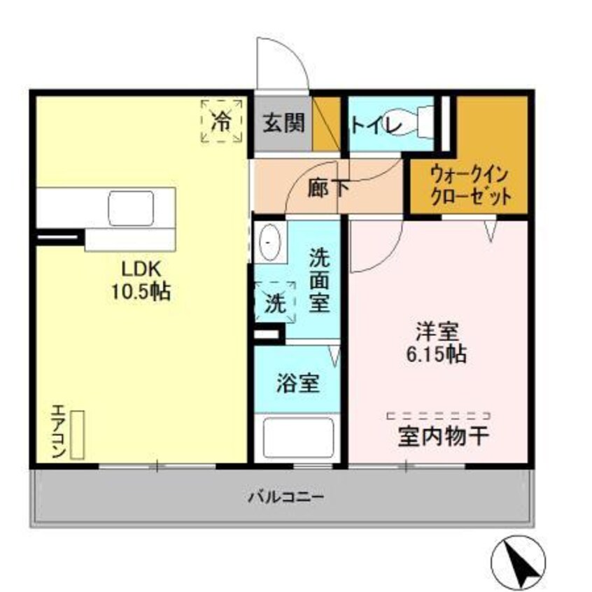 間取図 ジュネきさら津