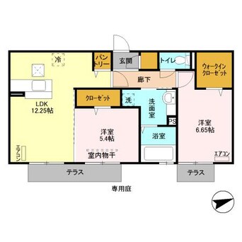 間取図 パストラル（木更津市）