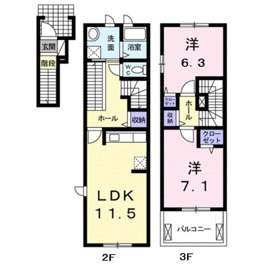 間取図 スタースクエア