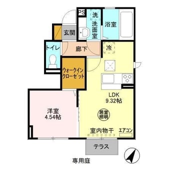 間取図 マノワールブリーズ（mnoir brise）A棟