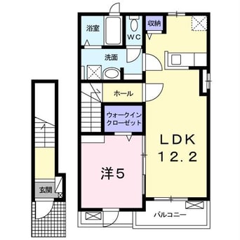 間取図 リルシア