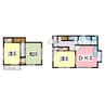 第二やさか荘 3DKの間取り